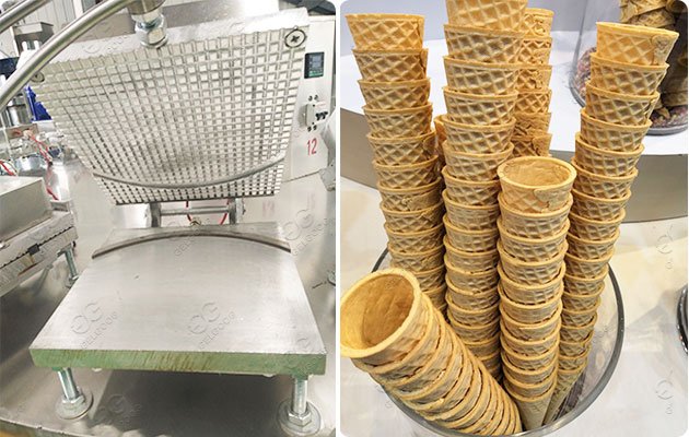 Промышленная машина для производства вафельных рожков на продажу Промышленная машина для производства вафельных рожков на продажу
