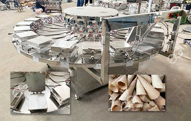 Машина для производства вафельных рожков на продажу в Пакистане Машина для производства вафельных рожков на продажу в Пакистане