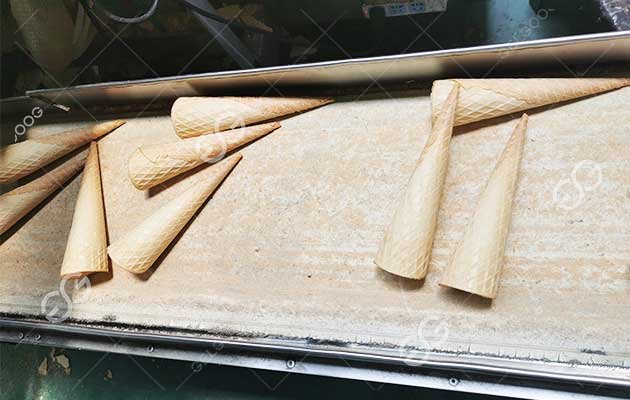 Машина для производства сахарных рожков для мороженого Машина для производства сахарных рожков для мороженого